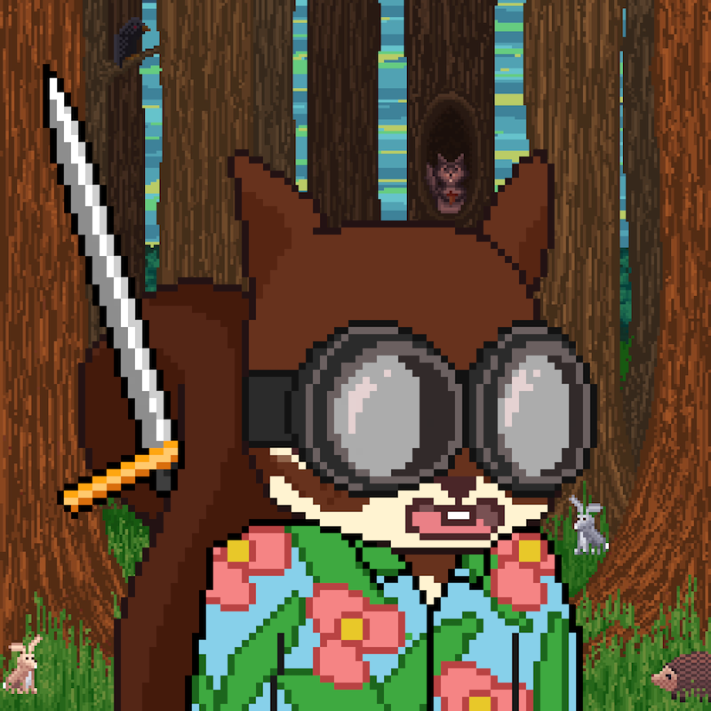 Pixel Squirrels #3460